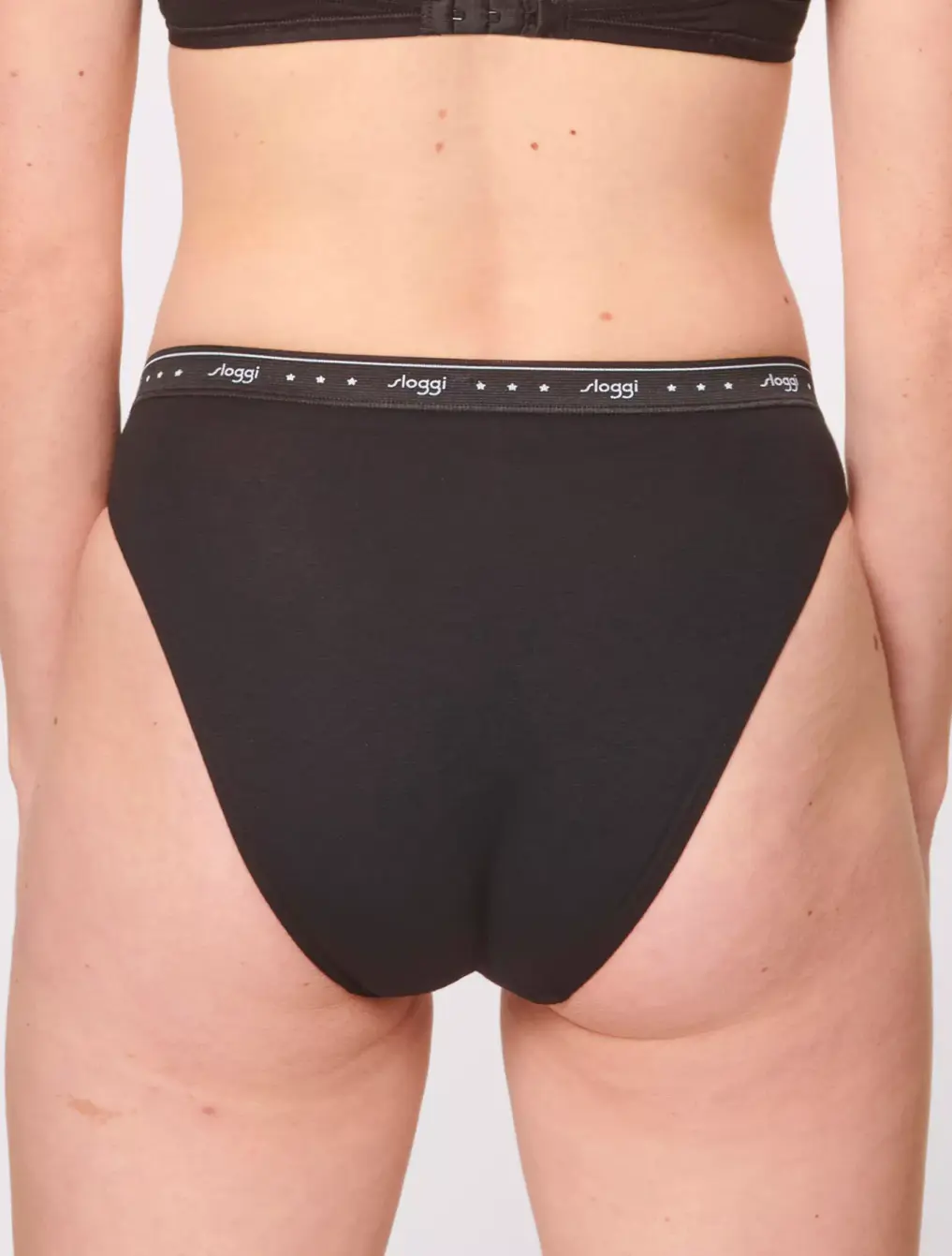 Sloggi 24/7 Slip In Cotone E Pizzo – Confezione Da 6 Pezzi – Nero Taglia 50 – Morbidi E Comodi - 4