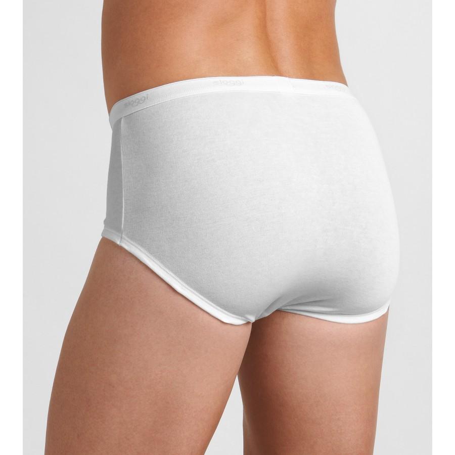 Sloggi - 2 Slip uomo modello Maxi in cotone elasticizzato - immagine 3