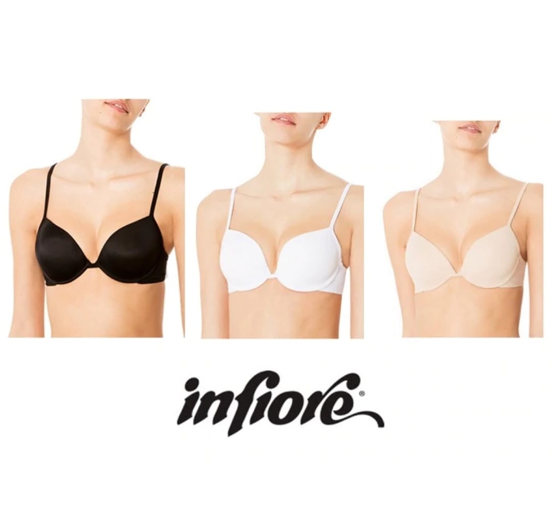 Infiore - Reggiseno art. 2002 Push-Up Coppa Liscia con Ferretto - immagine 4