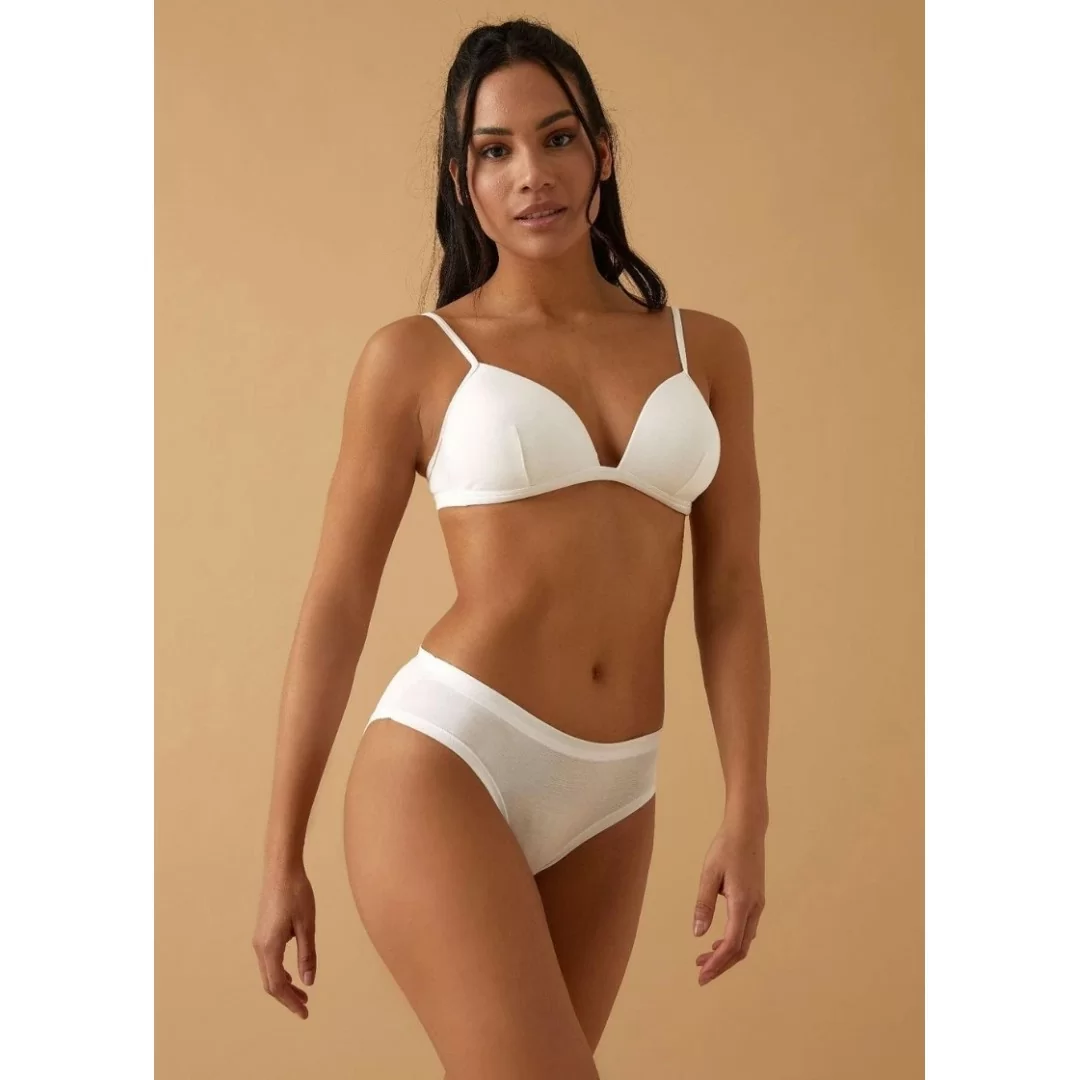 6 SLIP MIDI DONNA JADEA ART. 8016 TAGLIO LASER CON PIZZO SUL RETRO - Intimo Milena