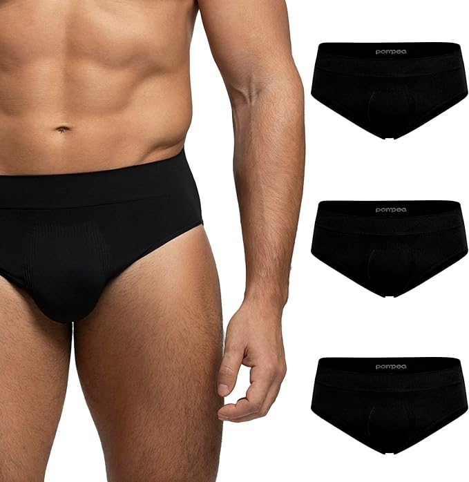 Pompea - 3 Slip uomo in microfibra seameles traspirante - immagine 3