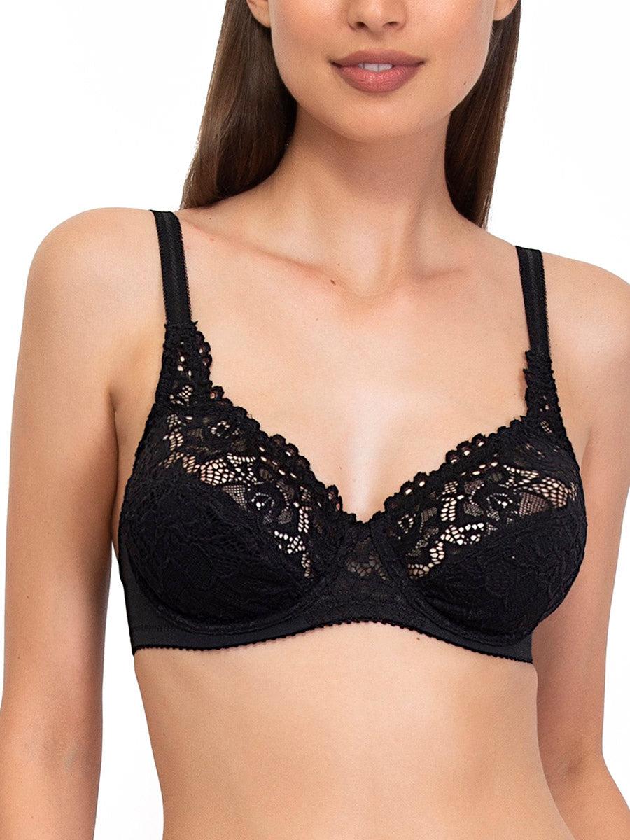 SièLei - Reggiseno 942 : pizzo con ferretto senza imbottitura - immagine 10