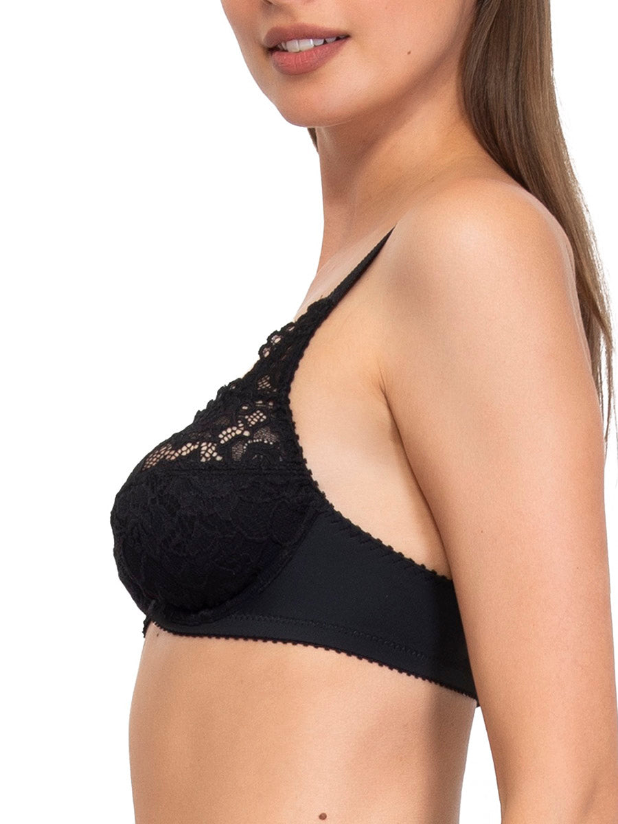 SièLei - Reggiseno 942 : pizzo con ferretto senza imbottitura - immagine 12