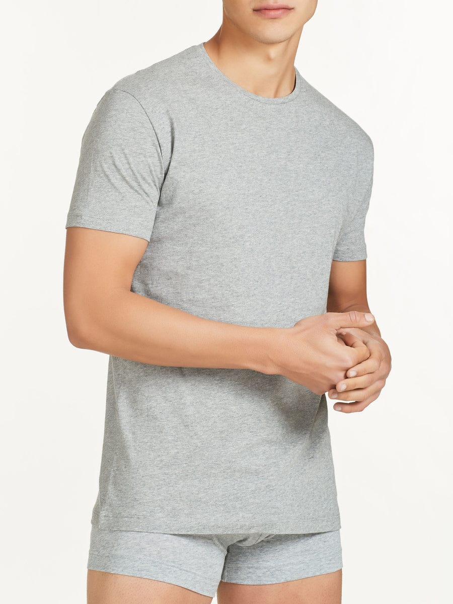 grigio/T-SHIRT UOMO | MEZZA MANICA | 100% COTONE | 150gr/m2 | BS | EVOLUTION | BS010 DARK GREY - Dandy Company