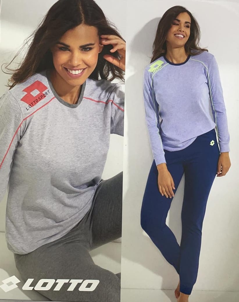 Pigiama Donna Cotone Morbido 2 Pezzi Con Tasche - Set Loungewear Autunnale A Righe - Camicia Da Notte Con Maniche Lunghe