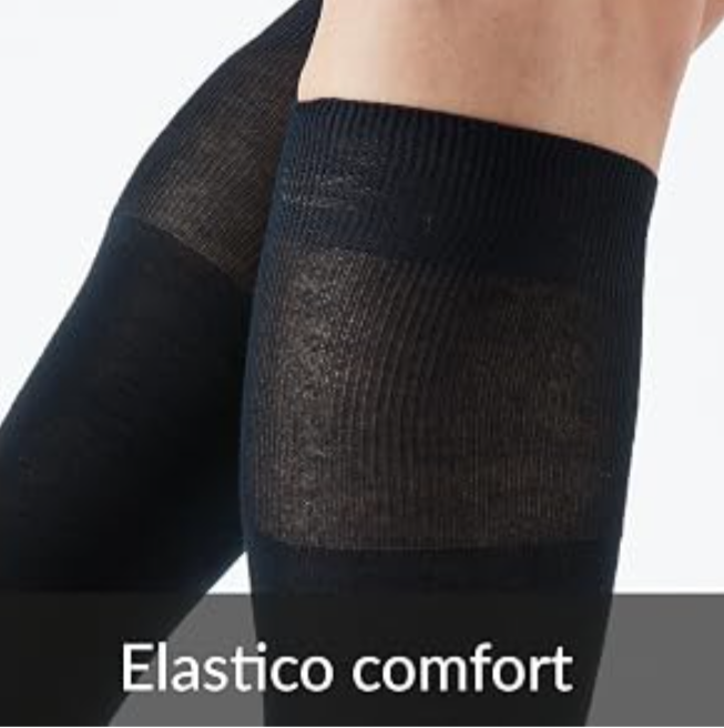 Enrico Coveri - Set di 3 Calzini Lunghi uomo in cotone elasticizzato - immagine 7