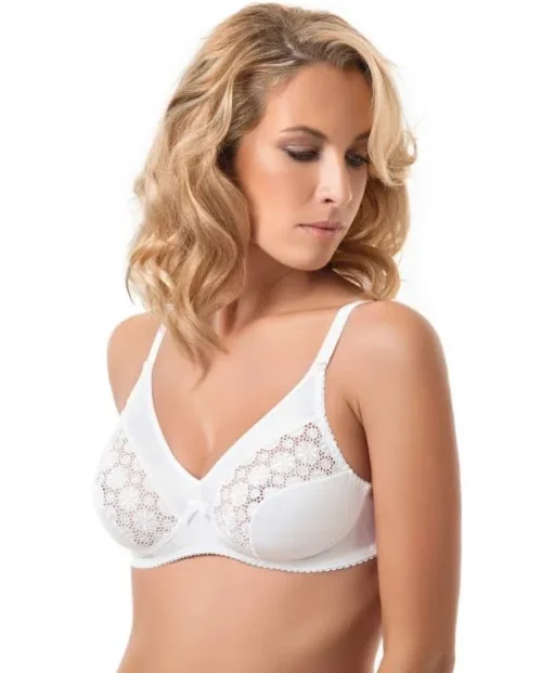 SièLei - Reggiseno Falck art. 93 - 100% Cotone Senza Ferretto