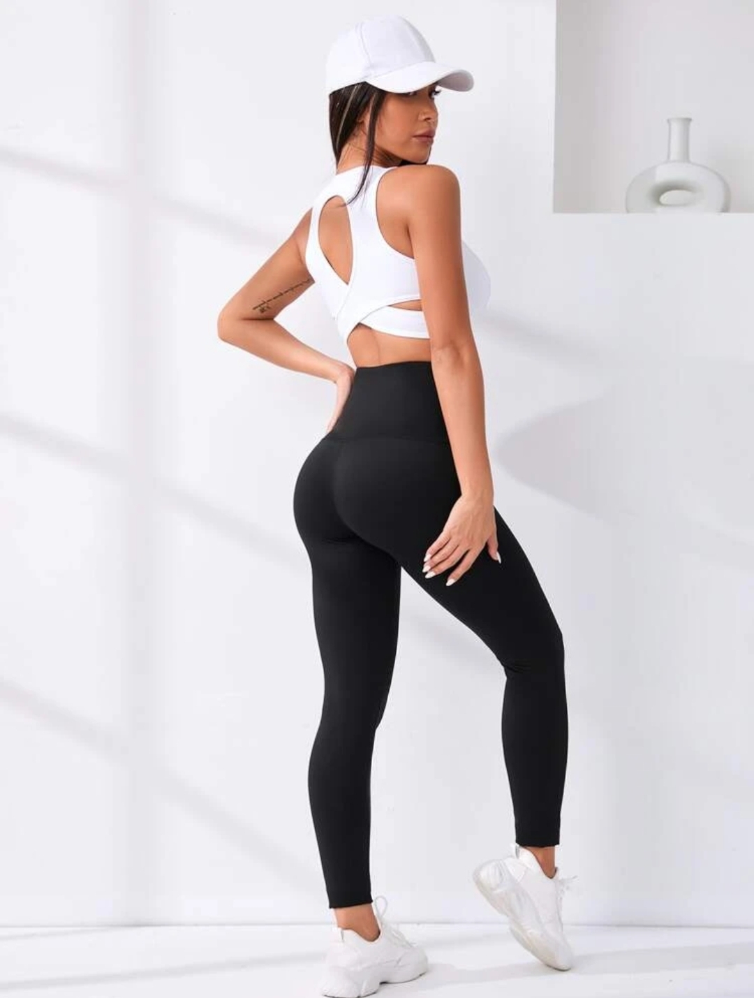 Floerns Leggings A Vita Alta In Tessuto Scozzese - Taglie Forti (0XL-4XL) Con Guida Taglie
