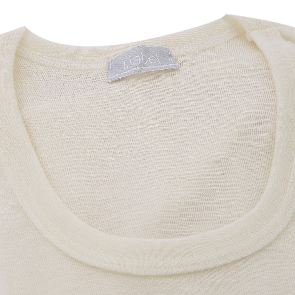 Liabel -Maglia uomo art 5148 mezza manica girocollo in lana sottile - immagine 4