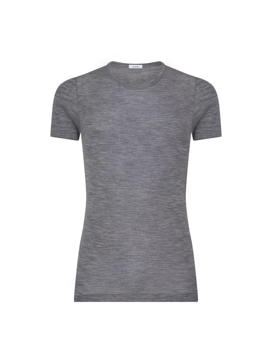 Maglia Ragno a mezza manica uomo girocollo in pregiata lana modello Wonderwool - immagine 13