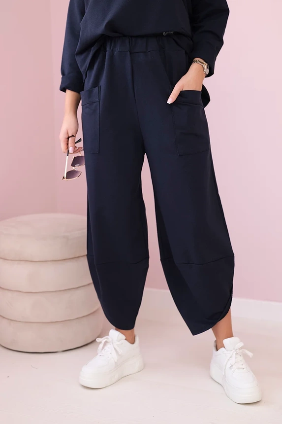 Tuta Donna Estiva Elegante Due Pezzi Trasparente Comoda Stampa Vita Alta Gambe Larghe Cerimonia Curvy Jumpsuit