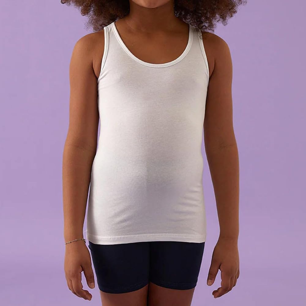 Jadea Kids - Canotta bambina/ragazza art. 283 in cotone elastico