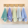 Set di asciugamani decorativi per il bagno, motivo mucca, 2