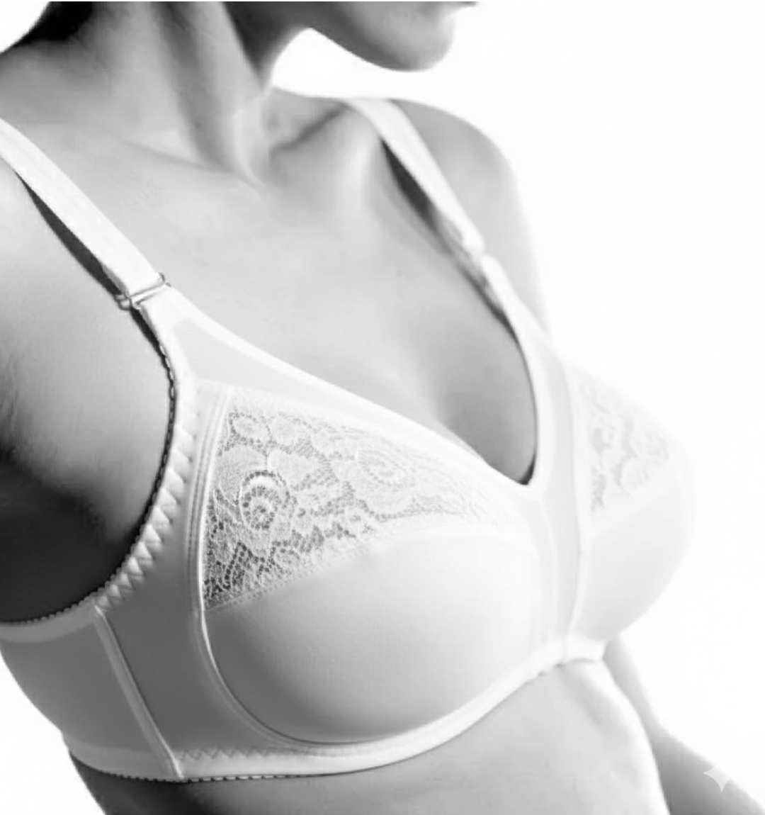 GIOS Reggiseno Triangolo Senza Ferretto Coppa B - Art. Sesamo, Colore Nero, Taglia 4 IT