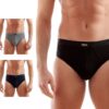 Enrico Coveri 12 Pezzi Slip Uomo in Cotone Bielastico ES1002, Bianco, 7