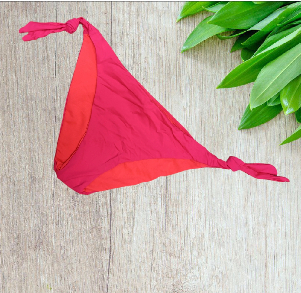 Bikini con coppe push up in colore fucsia floreale taglia 44/L - immagine 7