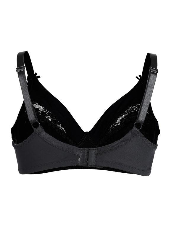 Soutien-gorge Ampliforme Coques Moulées Souples Bordeaux Alma Rouge Morgan Lingerie 3662311 4356