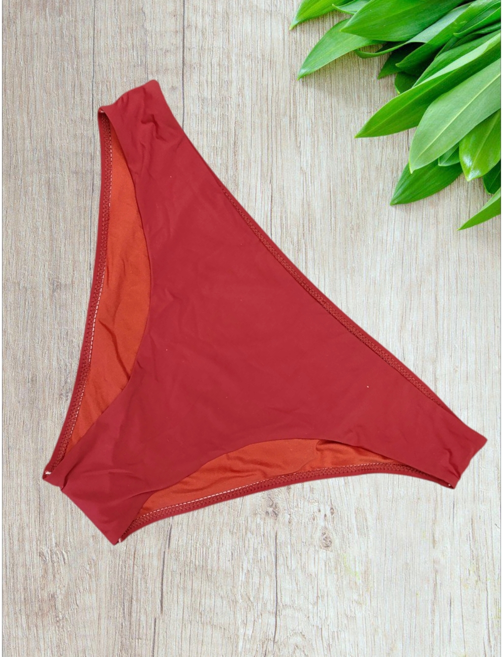 Bikini a triangolo modello “Pietre” Ruggine taglia 46/XL - immagine 8