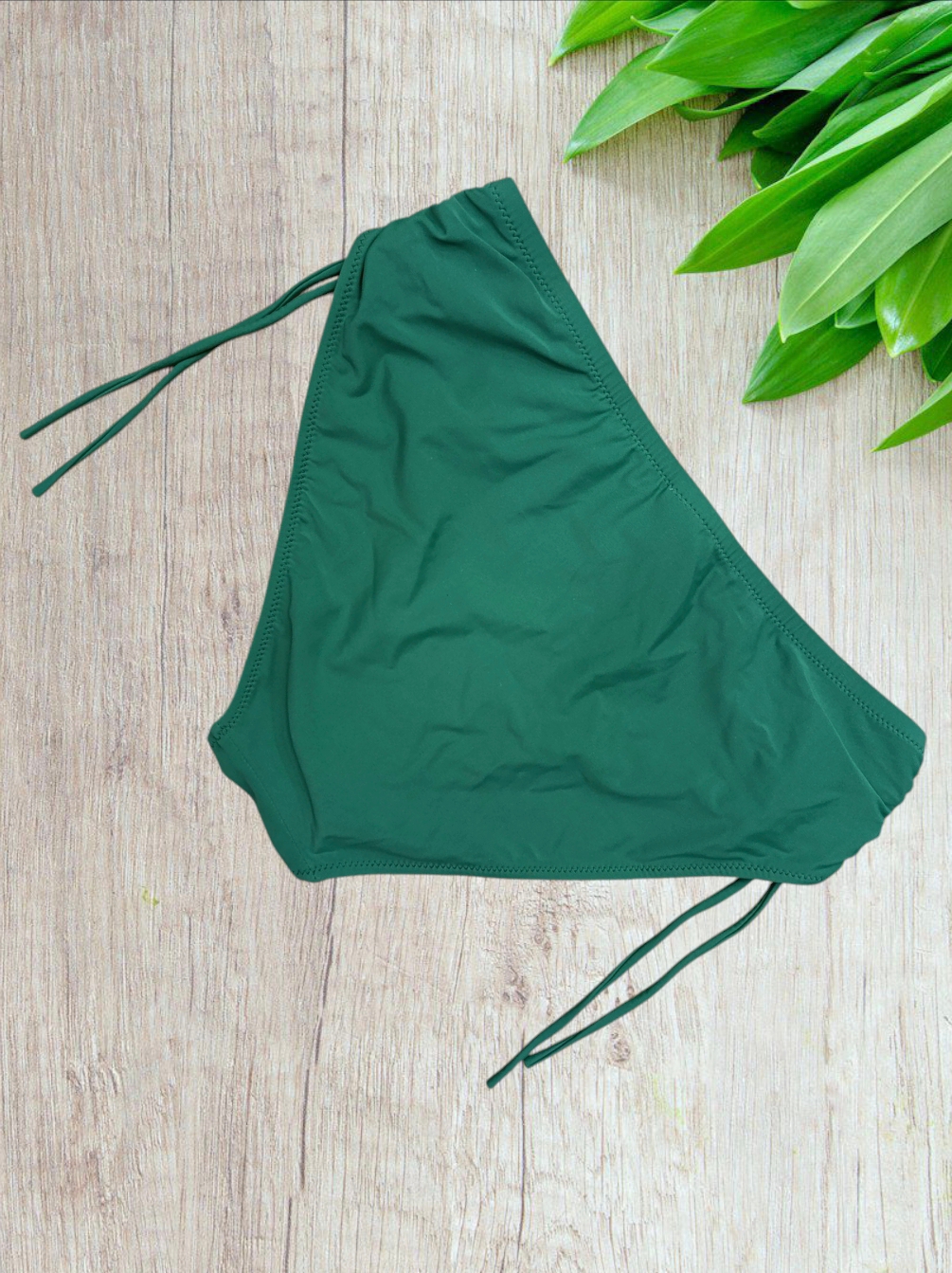 Costume donna due pezzi modello a balconcino in colore verde Gucci taglia 50/3XL - immagine 7