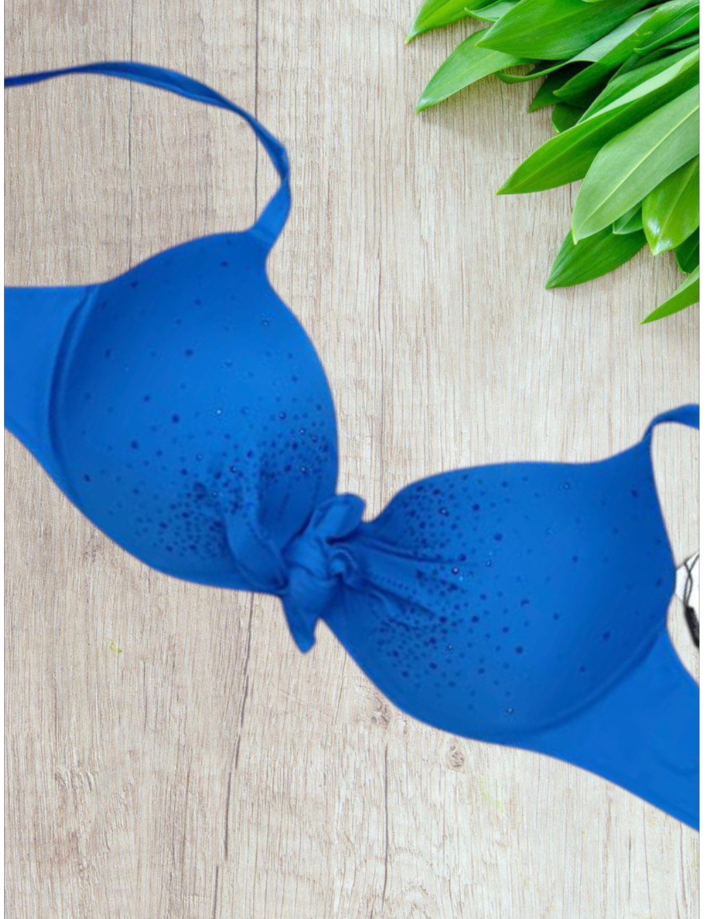 Costume donna due pezzi oversize modello in colore blu elettrico in taglia 60/8XL - immagine 3