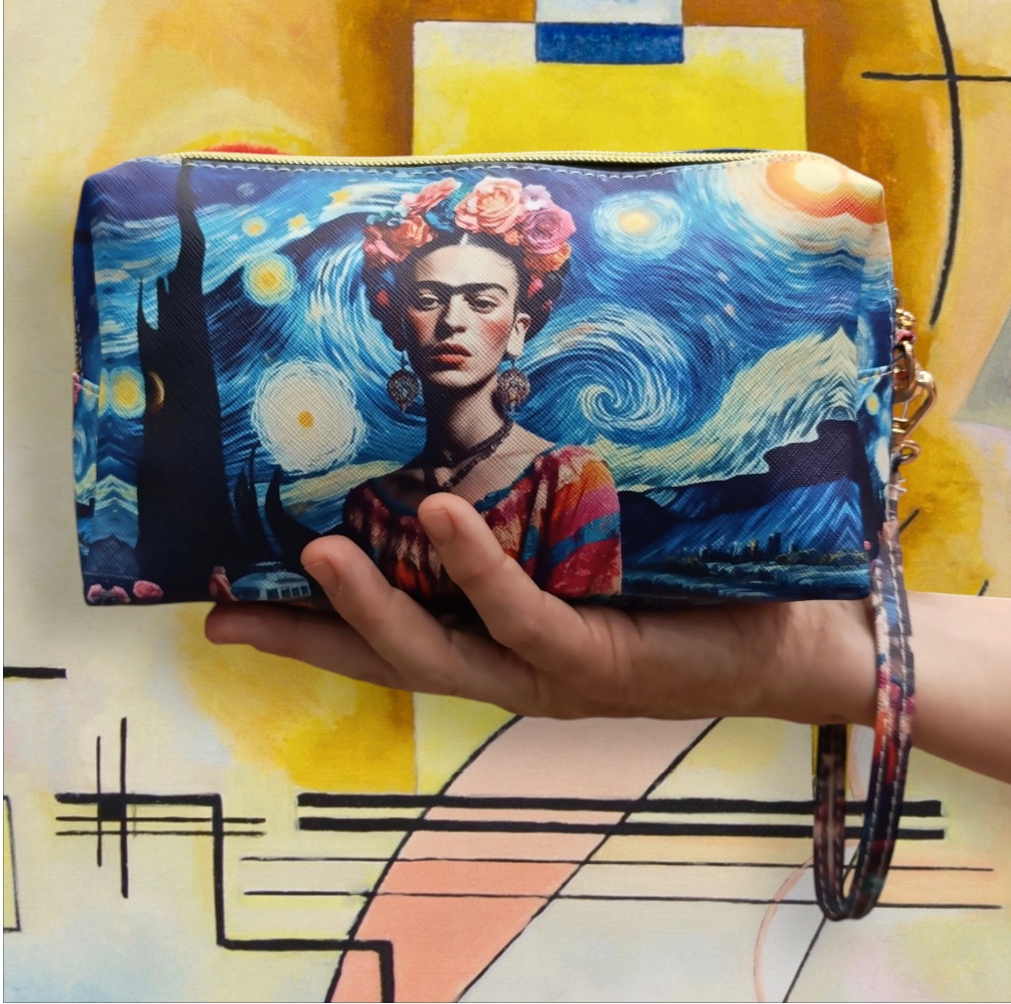 Borsellino/Pochette "Quadri d'Autore" modello regular (20 x 13 cm) - immagine 13
