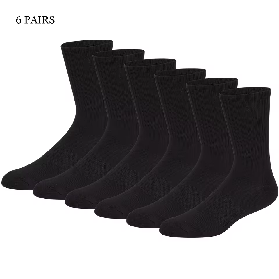 Set di 6 Paia di Calzini in Cotone di Spugna NO LOGO a soli 5€ - immagine 10