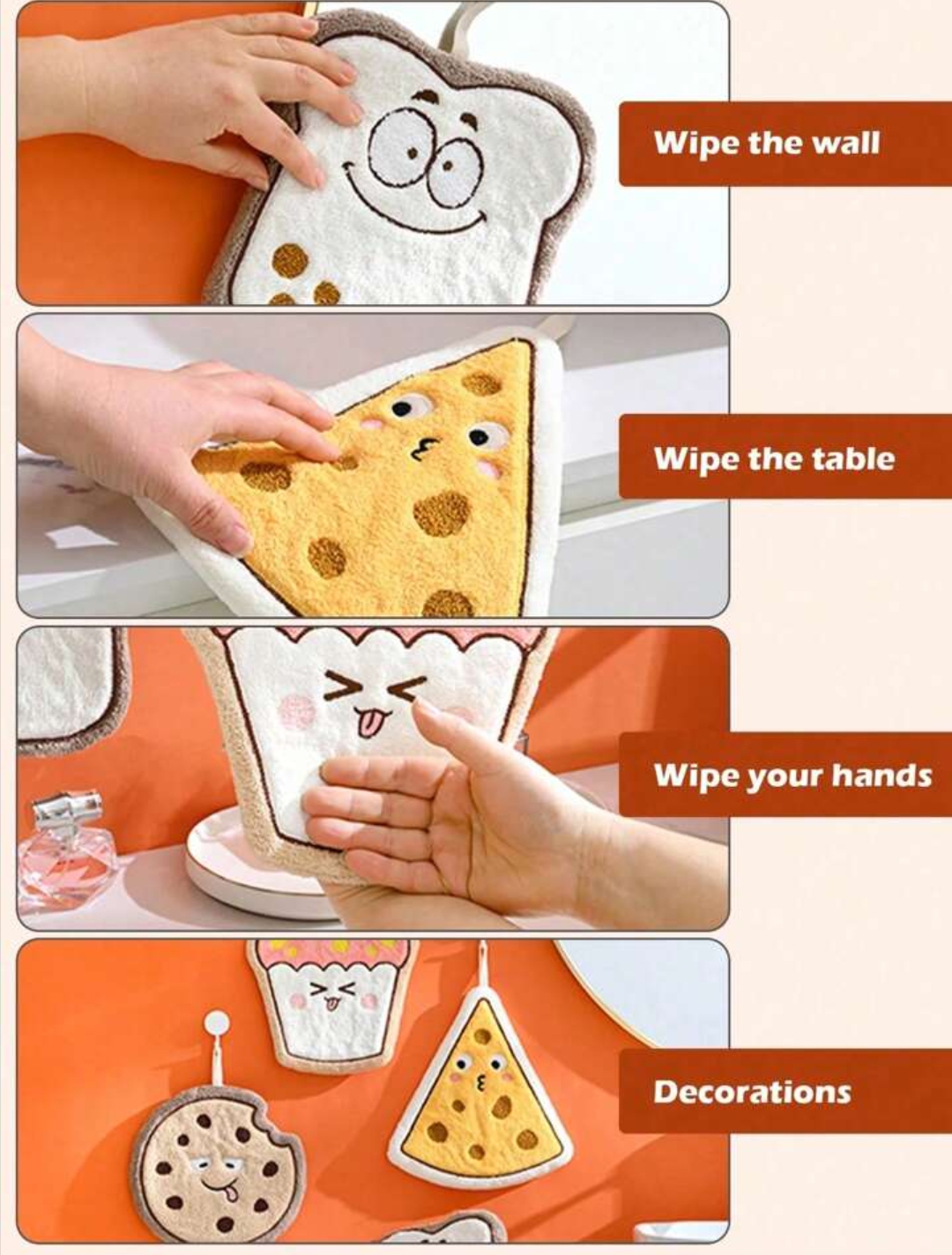 2 Strofinacci Da Cucina San Valentino A Cuore - Microfibra Assorbente, 40x60 Cm, Set Asciugapiatti Per Lavelli, Pentole E Piatti, Regalo Casalinga