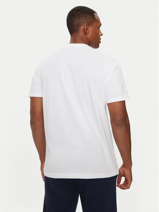 Set di 2 T-shirt uomo marca FILA in cotone elasticizzato - immagine 4