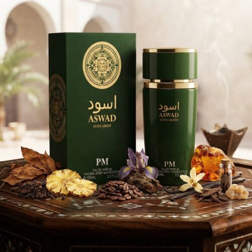 ASWAD Olive Green - Profumo Arabo Equivalente di Asad di Lattafa