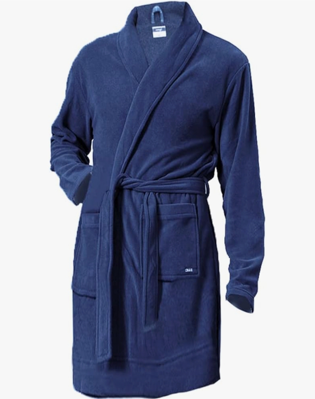 Vestaglia lunga uomo marca Irge – Modello Sciallato in tessuto pile morbido e caldo - immagine 3