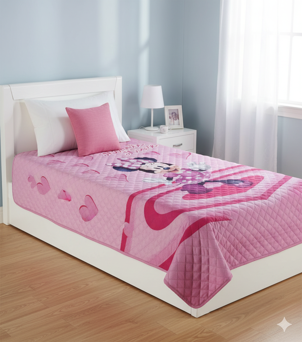 Trapuntino Primaverile/Estivo marca Disney modello Minnie (Topolina ) – Eleganza e Colore per la Cameretta