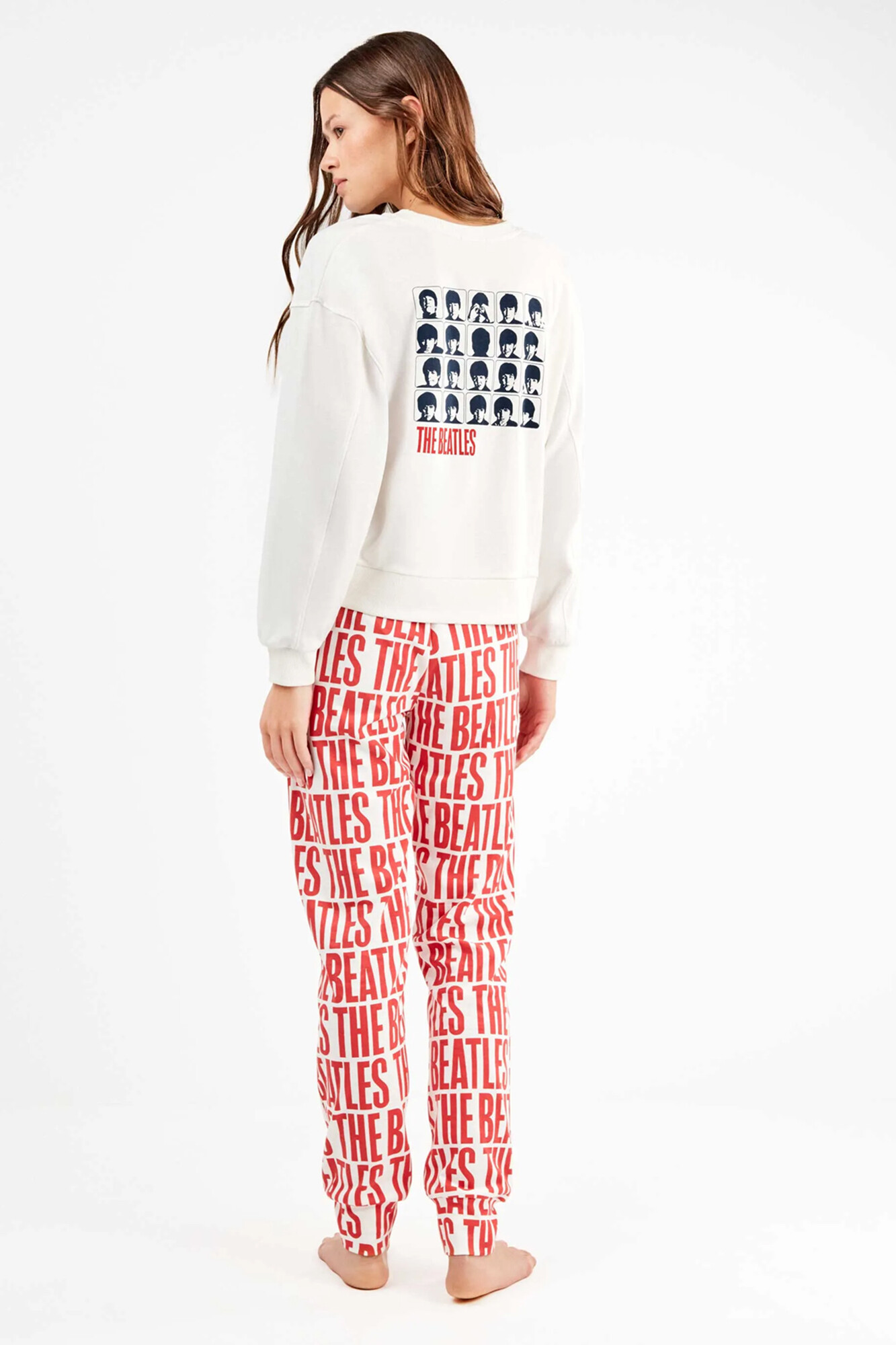 Pigiama Donna marca Gisela – Collezione "The Beatles" in Caldo Cotone - immagine 2