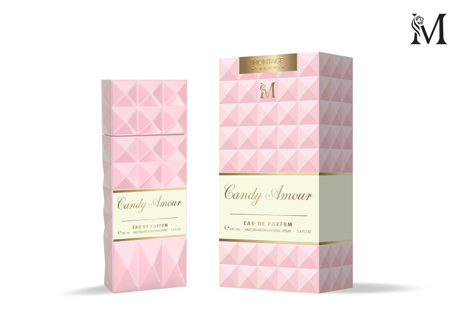 Profumo donna Marca Montage Candy Amour 100ml – Il Dupe perfetto di Prada Candy