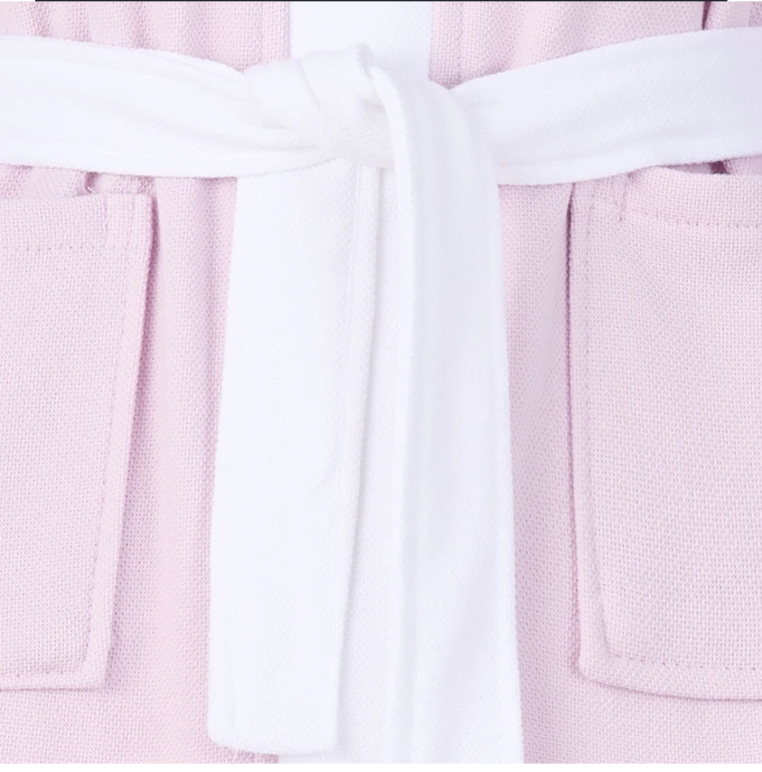 Accappatoio Bimbo/Bimba marca Vingi modello Orlando in Microspugna Salvaspazio e super assorbente– Made in Italy - immagine 3