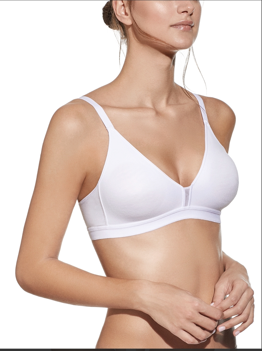 Selene – Reggiseno Comfort in Cotone Elasticizzato Senza Ferretto