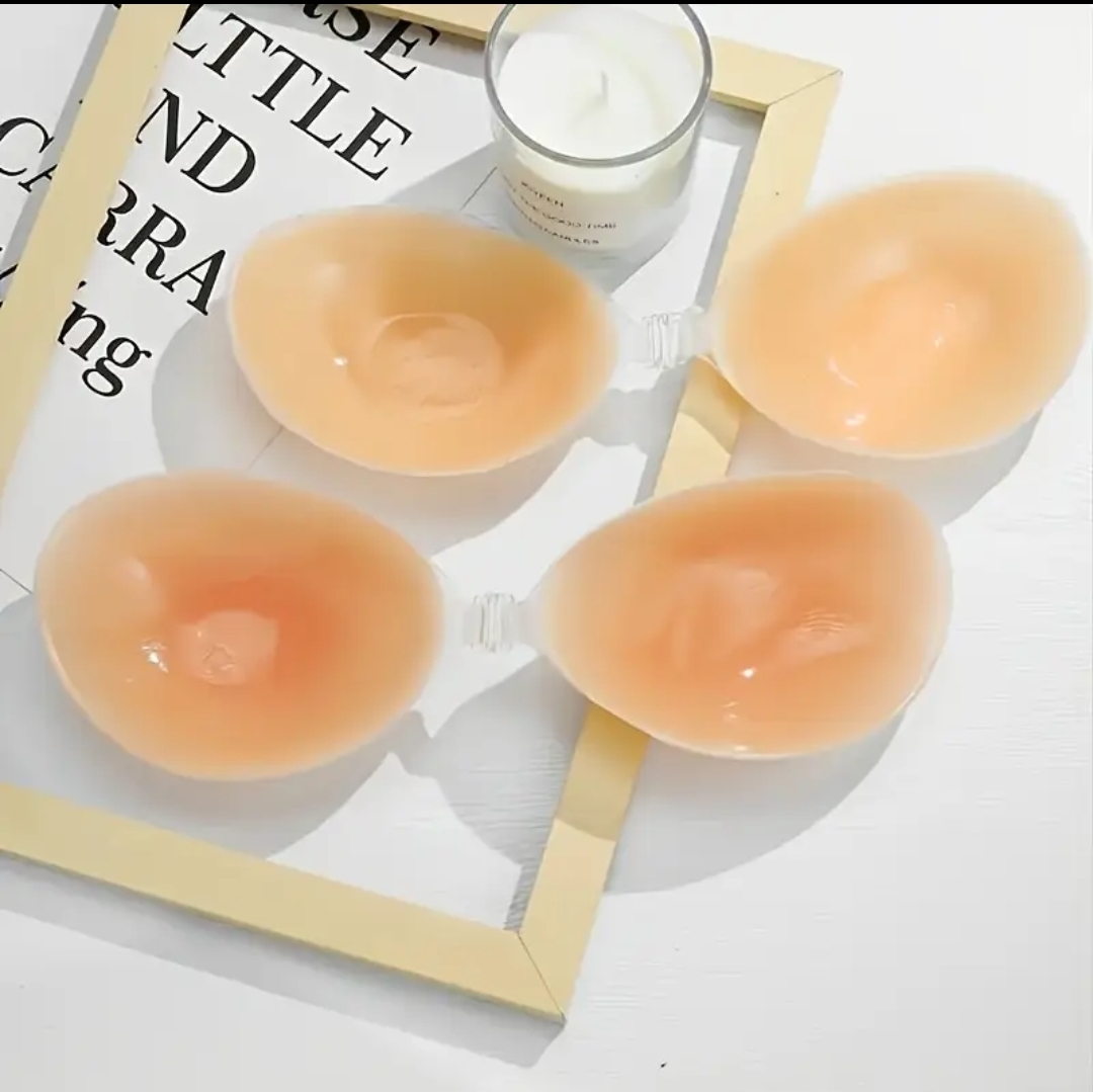 Coppe Adesive in Silicone: Sostegno Invisibile per Schiena e spalle Scoperte - immagine 2