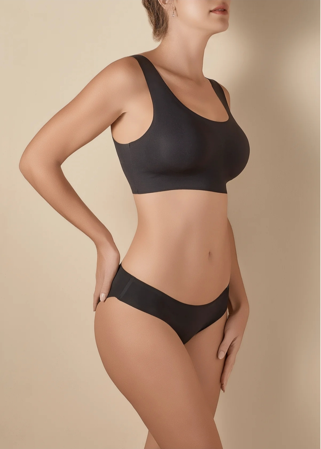 Selene – Reggiseno Olivia Seconda Pelle Taglio Laser con Coppe Removibili - immagine 11