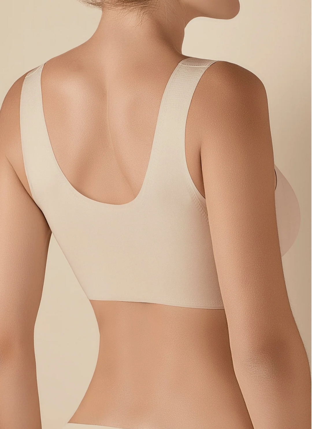 Selene – Reggiseno Olivia Seconda Pelle Taglio Laser con Coppe Removibili - immagine 2