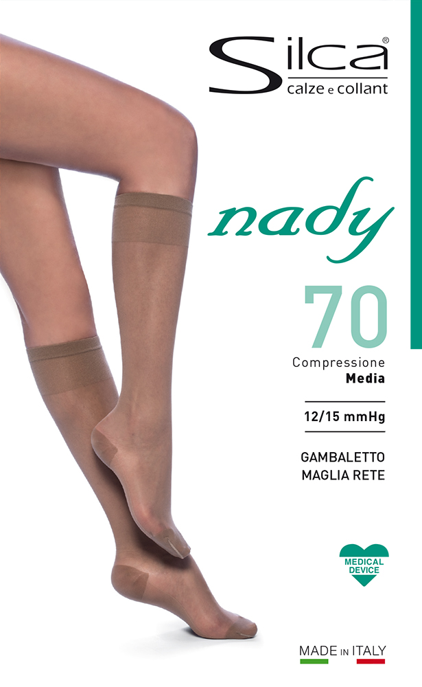 Silca Nady 70 - Gambaletto Compressione Media 12-15 mmHg