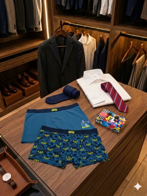 ​Set 2 Boxer Disney Lilo & Stitch: L'Anima Pop Sotto l'Abito da Manager