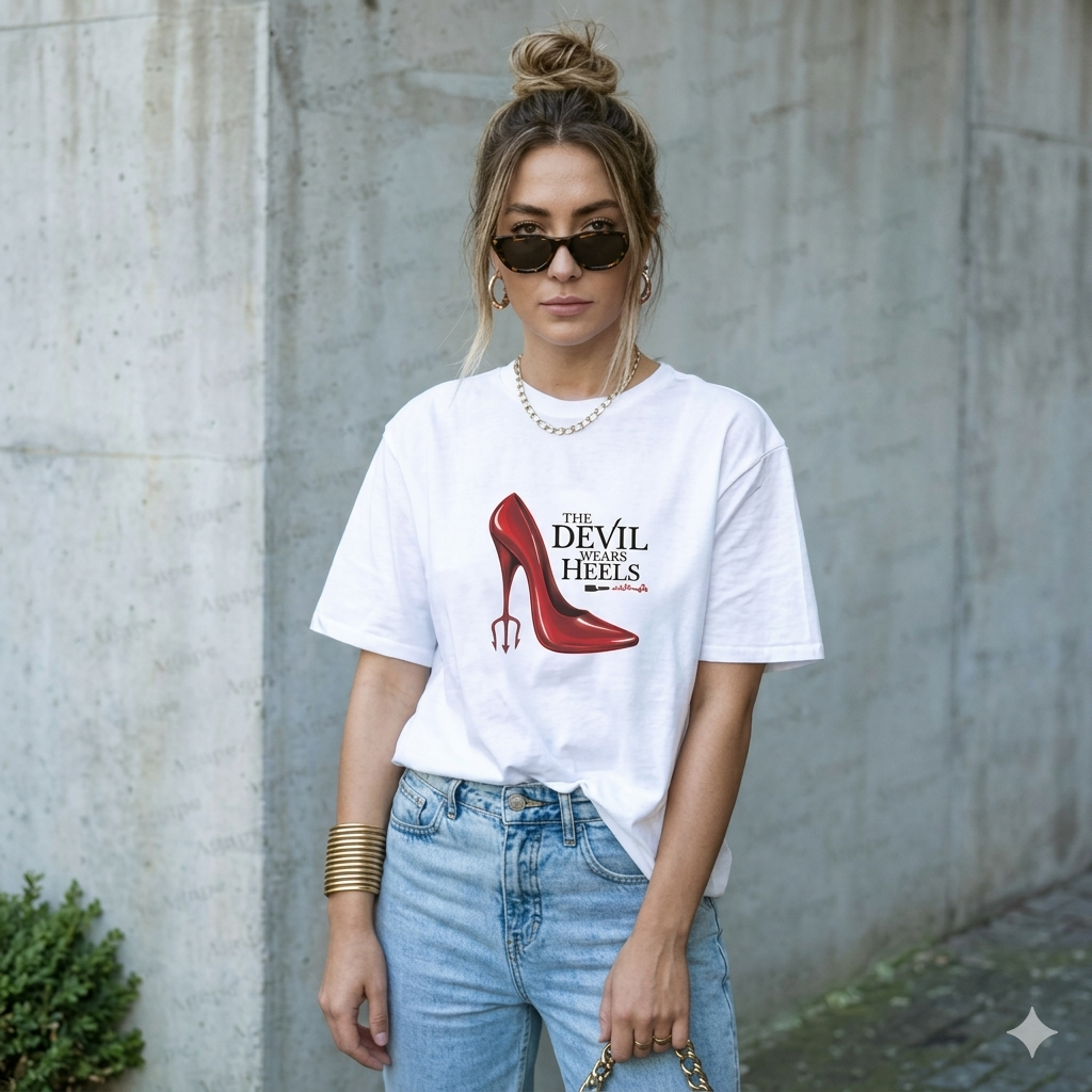 T-Shirt donna "Il Diavolo veste Prada" Summer Collection