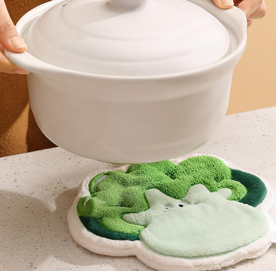 Set 4 Presine 2 in 1 Veggie Squad – Set da Cucina decorativo - immagine 6
