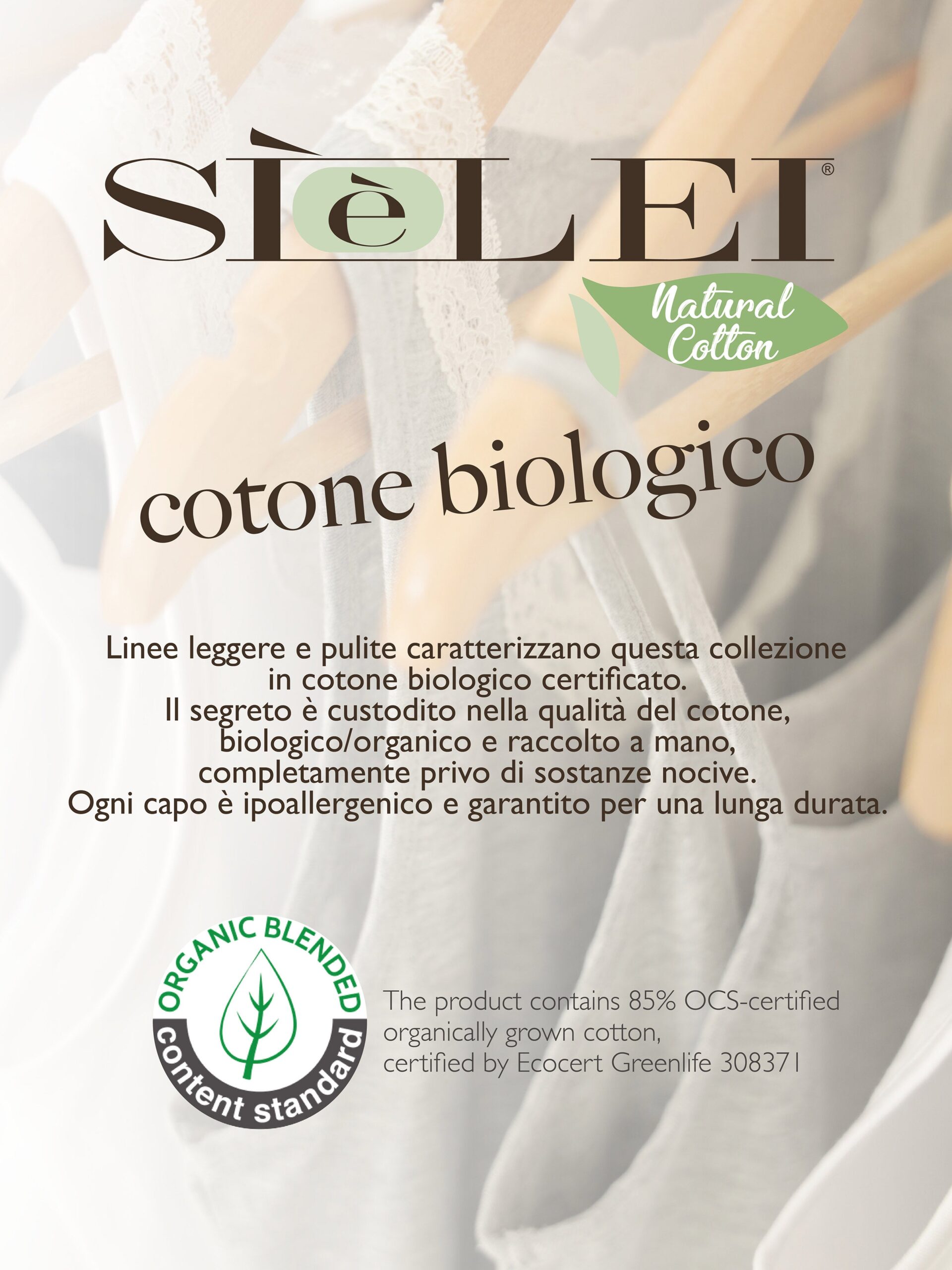 SièLei - Reggiseno 1450 linea Natural Cotton Bio Senza Ferretto - immagine 18