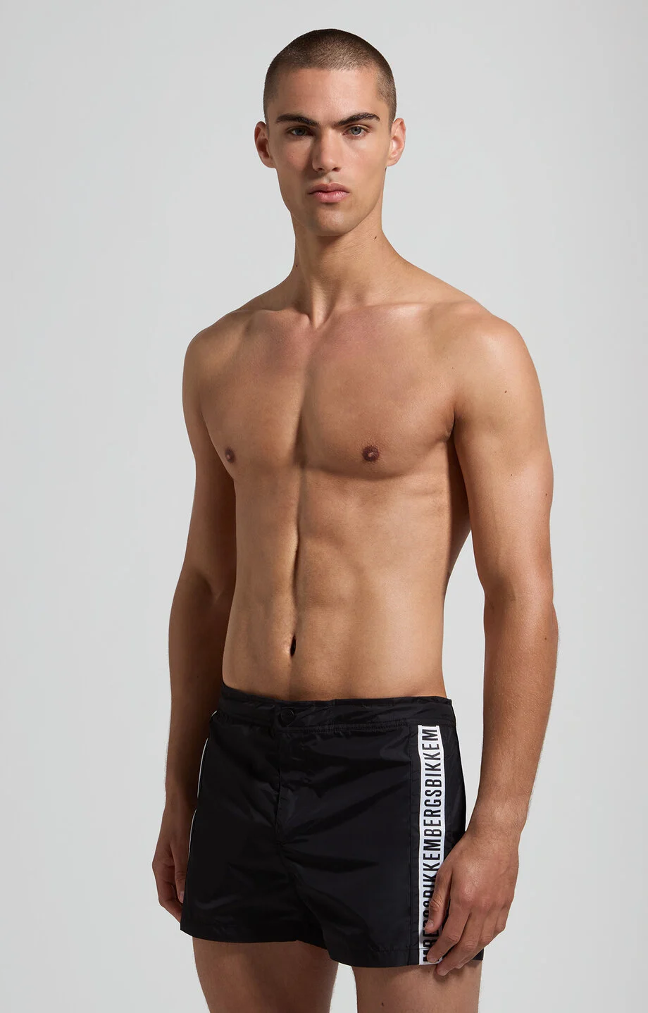 Bikkembergs - Costume Uomo Pantaloncino Nero - Serie Tape