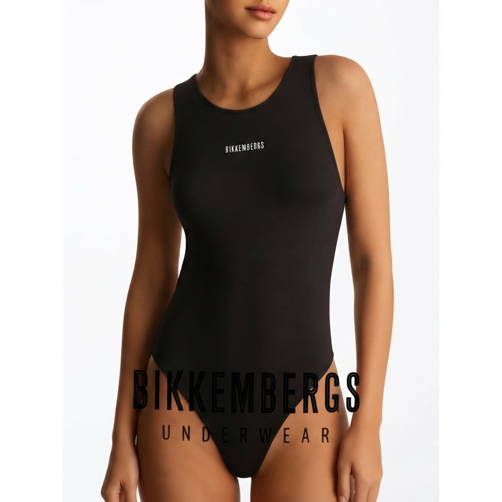 Bikkembergs - Body donna in Microfibra – Effetto Seconda Pelle