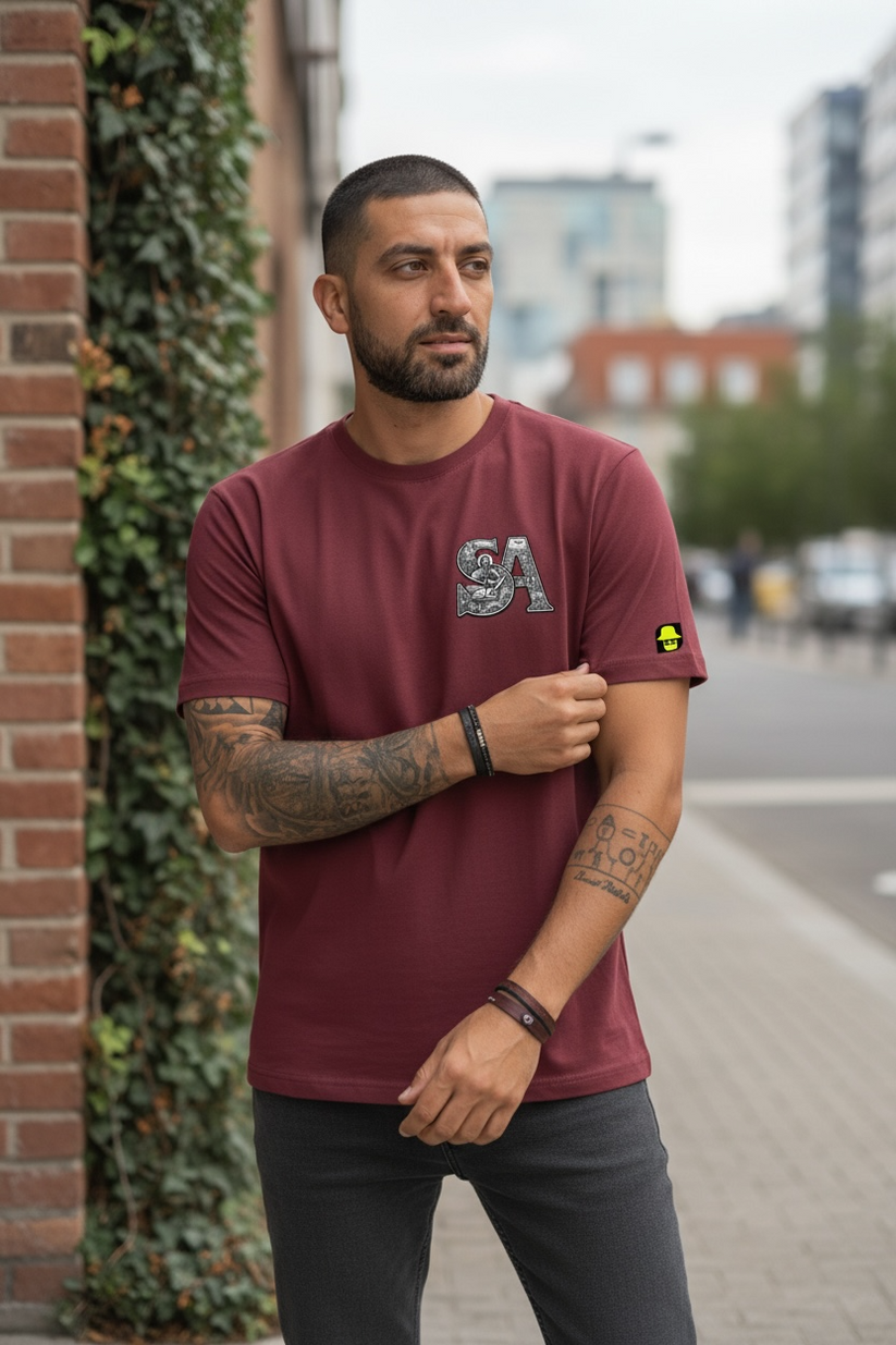 T-Shirt SA - Collezione Pisciaiuò - Identità Salernitana - immagine 3