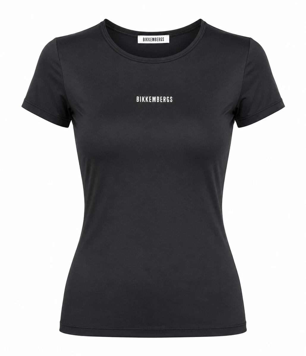 Bikkembergs - T- Shirt donna in Microfibra – Effetto Seconda Pelle - immagine 3