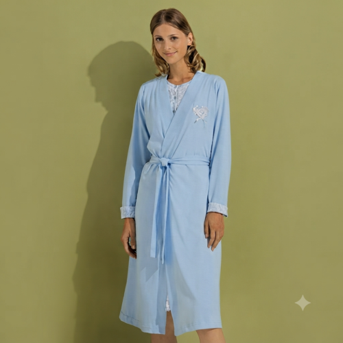 NoidiNotte - Vestaglia in cotone solo taglia 42/S prezzo outlet 20€