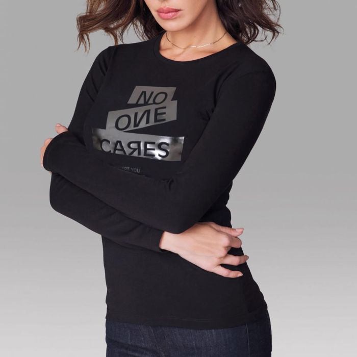 Jadea - Maglia Sottogiacca "No One Cares Except You" - immagine 2