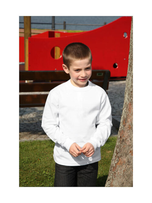 EFFEFI Classic - Maglia Bambino a maniche lunghe in 100% cotone